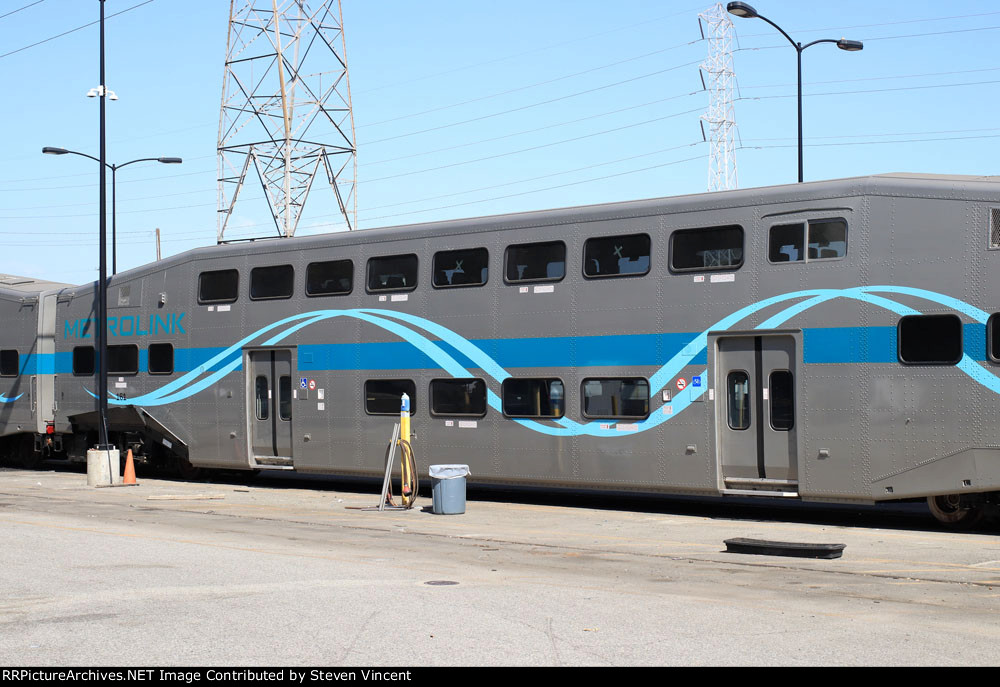 Metrolink coach SCAX #161 rehabbed/repainted by Talgo.